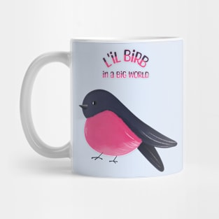 Lil Pink Robin Bird Mug